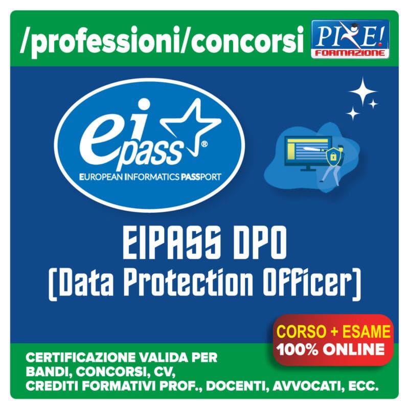 Eipass DPO - certificazione informatica