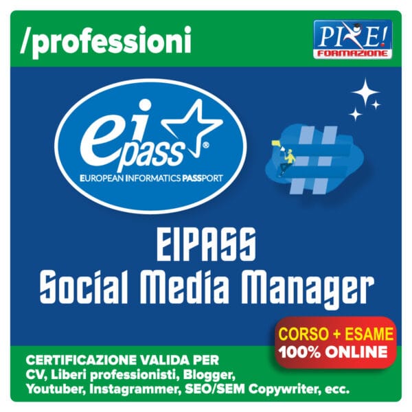 Eipass Social Media Manager - certificazione informatica