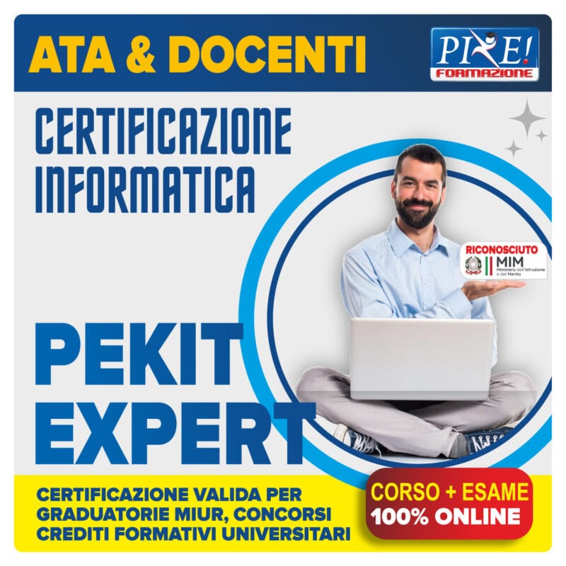 PEKIT EXPERT CERTIFICAZIONE INFORMATICA