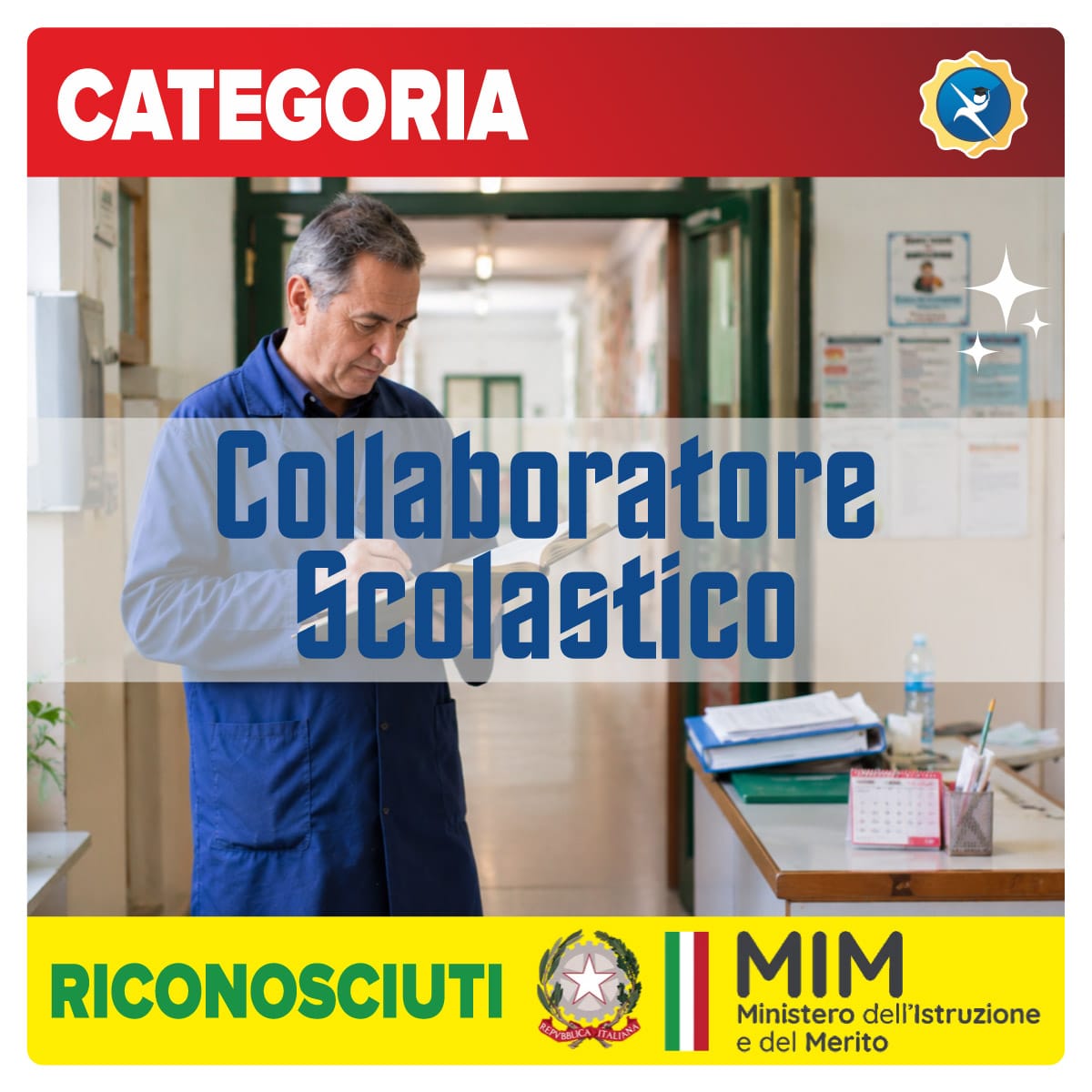 Corsi e titoli per Collaboratore Scolastico